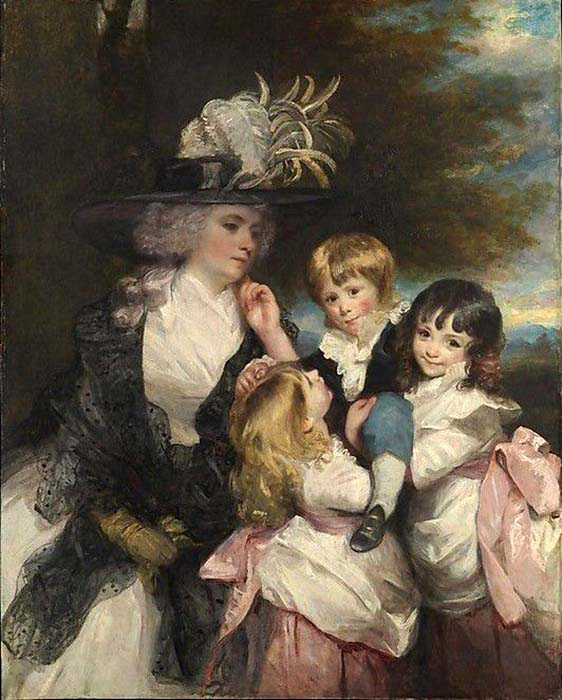 Lady Smith and Her Children